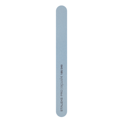 Mineral straight nail file EXCLUSIVE 180/240 grit