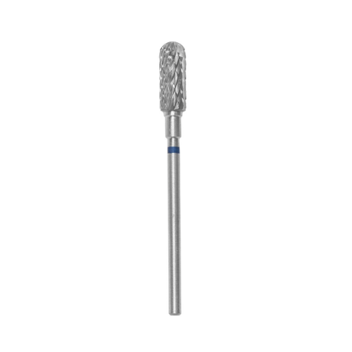Carbide drill bit, rounded "cylinder", blue, head diameter 5 mm/ working part 13 mm